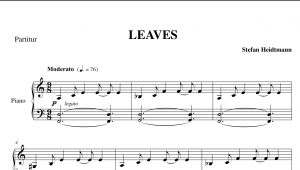 Stefan Heidtmann “Leaves” [Score/Partitur PDF]
