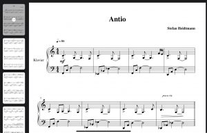 Stefan Heidtmann “Antio” [Score/Partitur PDF]
